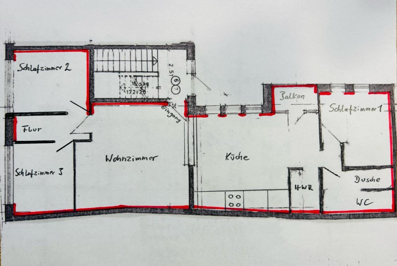 Fewo1846 - Atrium - Luxurioese Wohnung Mit 3 Schlafzimmern Und Balkon Im Stadtzentrum Фленсбург Екстер'єр фото