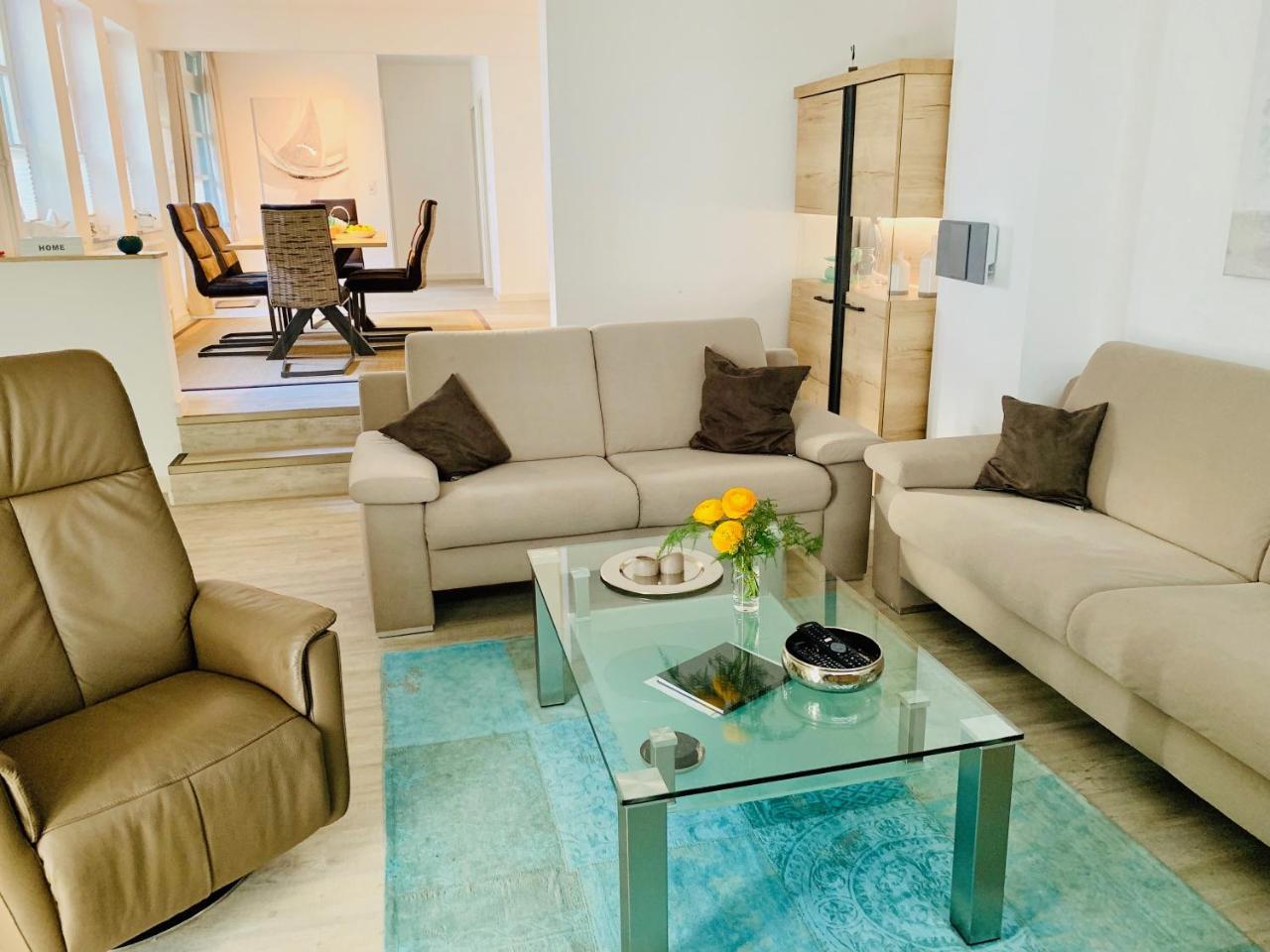 Fewo1846 - Atrium - Luxurioese Wohnung Mit 3 Schlafzimmern Und Balkon Im Stadtzentrum Фленсбург Екстер'єр фото