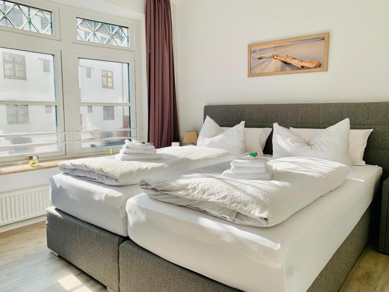 Fewo1846 - Atrium - Luxurioese Wohnung Mit 3 Schlafzimmern Und Balkon Im Stadtzentrum Фленсбург Екстер'єр фото